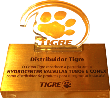Hydrocenter - Reconhecimento como Distribuidor dos Produtos TIGRE
